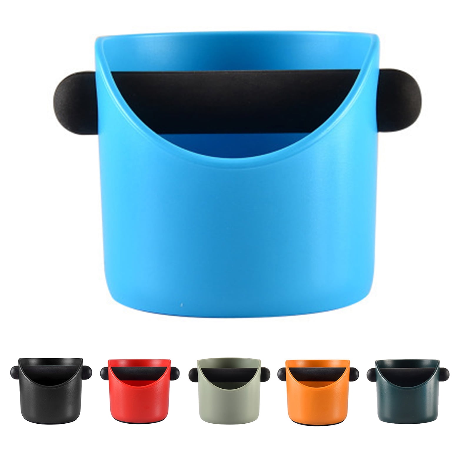Knock Box Coffee Barista Bin/Bucket Compact Anti   Grind Tamper Waste 