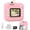 Pink, variant on BEBANG BEBANG Instant Print Camera for Kids, Front & Rear Dual Lens Selfie Digital Camera with 1080P Video, 32GB Card, Portable Kids Camera for Boys Girls, Birthday Christmas Gi