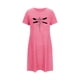 thumbnail image 5 of Camisón corto de mujer, vestido de largo medio con estampado de moda, camisón corto extragrande de mujer, camisón de manga corta con estampado de pecho a la moda, camisón de mujer, 5 of 5