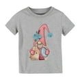 thumbnail image 3 of Mercatoo Toddler Baby Girl's Cartoon Rabbit Tee Outfits Girls Short Sleeve T Shirt Clothes Top for Summer Holiday Outdoor, 3 of 3