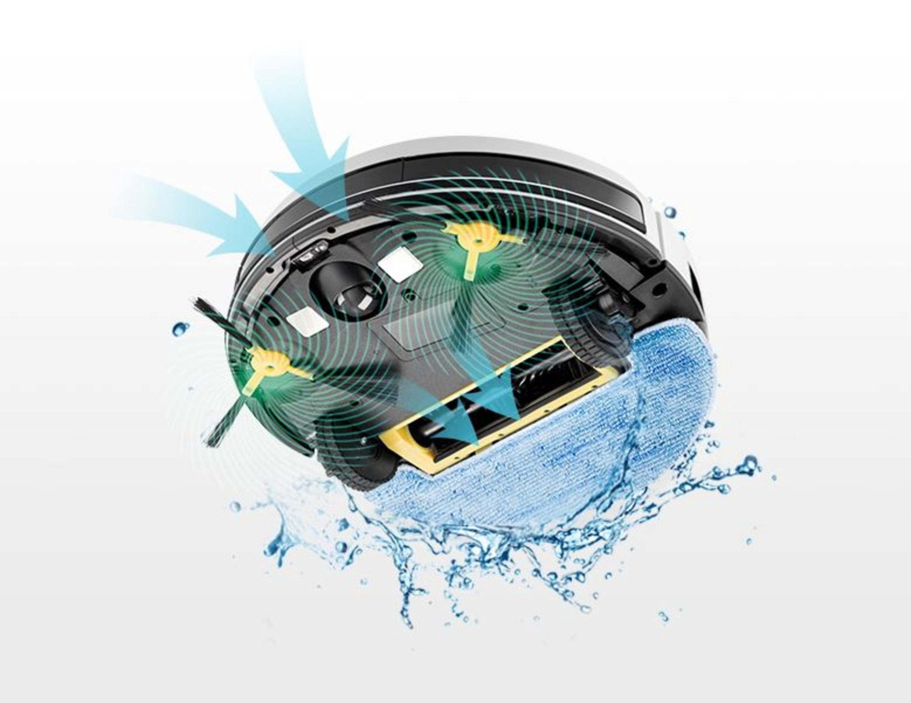 IMASS A3 New Robot Vacuum & Mops with Surveillance Camera Communication Monitor