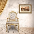 thumbnail image 3 of Emil Barbarini 24x17 Gold Ornate Framed and Double Matted Museum Art Print Titled - At Christmas Time, 3 of 4