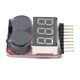thumbnail image 2 of 4pcs 2 in 1 18S Lipo Battery Voltage Tester Monitor Low Voltage Alarm RC Battery Checker, 2 of 4