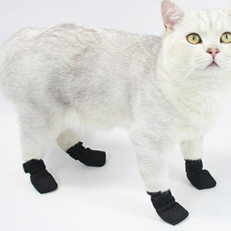 

XINHUADSH Great Cat Shoes Protective for Home Adjustable