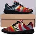 thumbnail image 3 of Memorial Day Remembrance Of Fallen American flag Shoes Sneakers Black Size 8, 3 of 7
