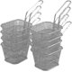 thumbnail image 1 of 2024, cesta para freír de 8 piezas, cestas para freír de acero inoxidable, cesta para freidora, mini cesta para exhibición de alimentos para freír patatas fritas, cesta para freír pequeña para pollo, 1 of 3