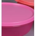 thumbnail image 4 of Tupperware SS Plastic Solid Bowl, Pink, 1L, 2 Pieces, 4 of 4