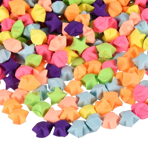 952pcs Pre-made Origami Lucky Stars Paper Wishing Star Multicolor for Best Wish Christmas