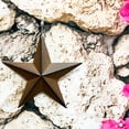 thumbnail image 3 of 8" Rustic Metal 3D Barn Star Patriotic Wall Decor Vintage Wall Star Country Primitive Home Decor, 3 of 6