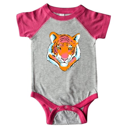 

Inktastic Tiger Head Gift Baby Boy or Baby Girl Bodysuit