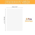 thumbnail image 2 of 5 Pcs Shrink Plastic Sheets, 8x12 Inch Shrink Films Paper Transparent, 2 of 6