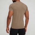 thumbnail image 4 of Kalauyu Men's Athletic Running T-Shirts Quick Dry Workout Shirts Short-Sleeve Sports Gym Tee Tops Performance Activewear, 4 of 9