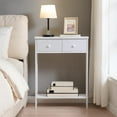 thumbnail image 5 of Small Entryway Table with Drawers & Storage Shelf, 5 of 6
