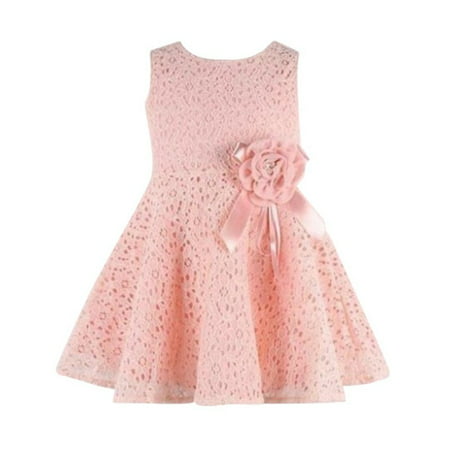 Kacakid Toddler Baby Girl Lace Sleeveless Party Dresses Princess Dress Skirts