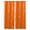 Orange, variant on Indigo Blue Blackout Curtains for Bedroom Living Room Darkening Curtains 54 Inch Long Farmhouse Vintage Blue Solid Color Short Curtain for Small Window Treatment Insulated Grommet Drapes 42"x54"x2