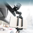thumbnail image 2 of sweethay Car Phone Holder 360 Degree Cars Bracket Rack Wear-resistant Rearview Extension Lightweight Portable Mirror for Auto Accessories Type3 NO3 sweethay VI011355-00, 2 of 6
