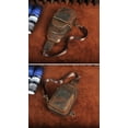 thumbnail image 4 of Bolso bandolera Le'aokuu para hombre de piel auténtica, 4 of 7