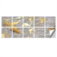 thumbnail image 1 of 10 Pegatinas de Azulejos con Diseño de Mármol Dorado para Cocina, Resistentes Al Aceite y Al Agua, para Pared., 1 of 5
