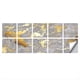thumbnail image 1 of 10 Pegatinas de Azulejos con Diseño de Mármol Dorado para Cocina, Resistentes Al Aceite y Al Agua, para Pared., 1 of 10