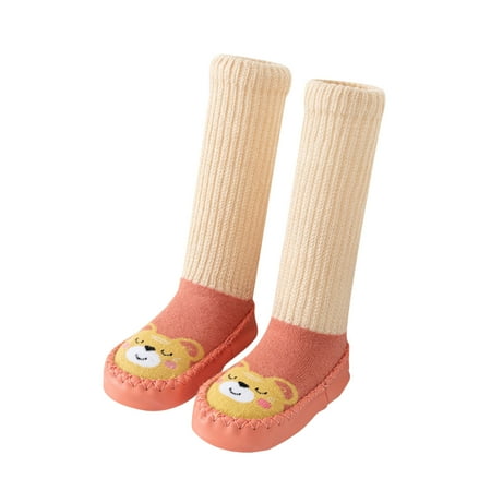 

NIUREDLTD Boys Girls Baby Socks Shoes Toddler Shoes Floor Socks Shoes Bear Blue Outwear Size 14