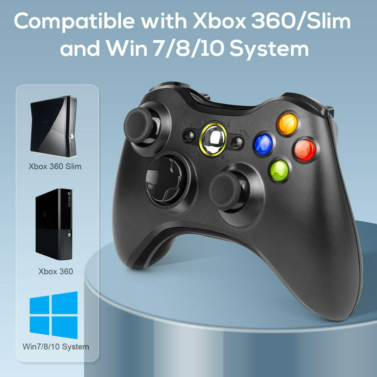 Xbox 360 Wireless Controller Gamepad for Microsoft PC Windows 7/8/10/11  Console