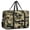 Black-2, variant on For Spirit Airlines Personal Item Bag 18x14x8 Inch, Boho Floral Weekender Travel Bag, Foldable Travel Duffel Bag Underseat Carry on Bag with Luggage Sleeve for Women and Men 30L