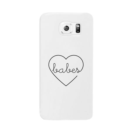 Best Babes-Right White Matching Case Galaxy S6 Cute Birthday