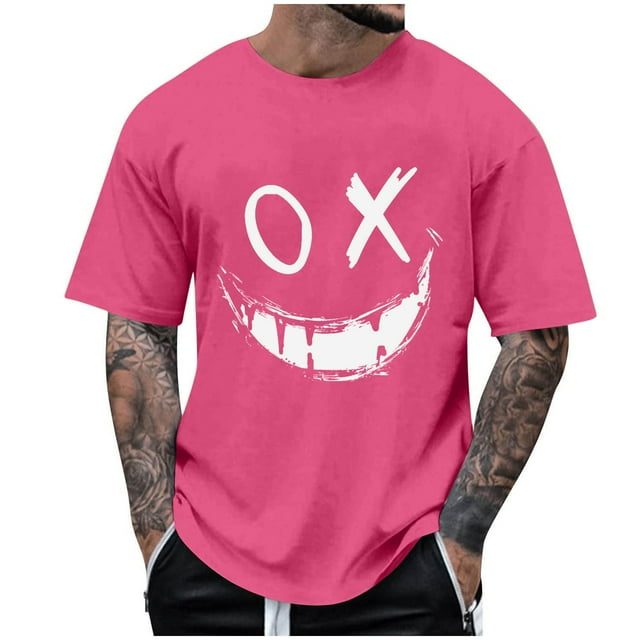 COM1950s T-Shirts pour Hommes, T-Shirts 3TG pour Hommes, Mode Été Décontractée T-Shirt Col Rond Imprimé pour Hommes, T-Shirts 4TG pour Hommes, T-Shirts 3TG pour Hommes, Shorts pour Hommes Mode