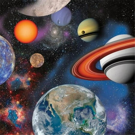 Outer Space 3 Ply Beverage Napkins