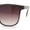 Beige - Brown, variant on Womens Breezy Cheerful Thin Plastic Horn Rim Rectangle Sunglasses White - Smoke