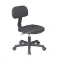 thumbnail image 1 of Pemberly Row Contemporary Student Task Chair in Black Fabric, 1 of 3