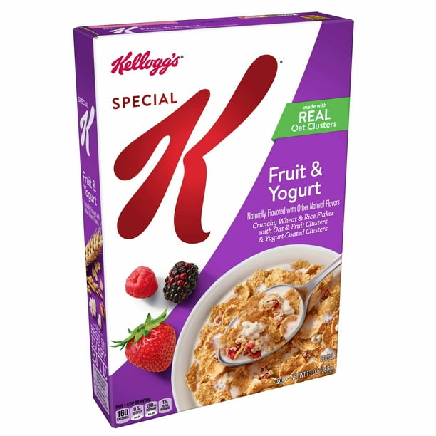 Kellogg's Special K Fruit Yogurt Low Fat Breakfast Cereal 13 oz
