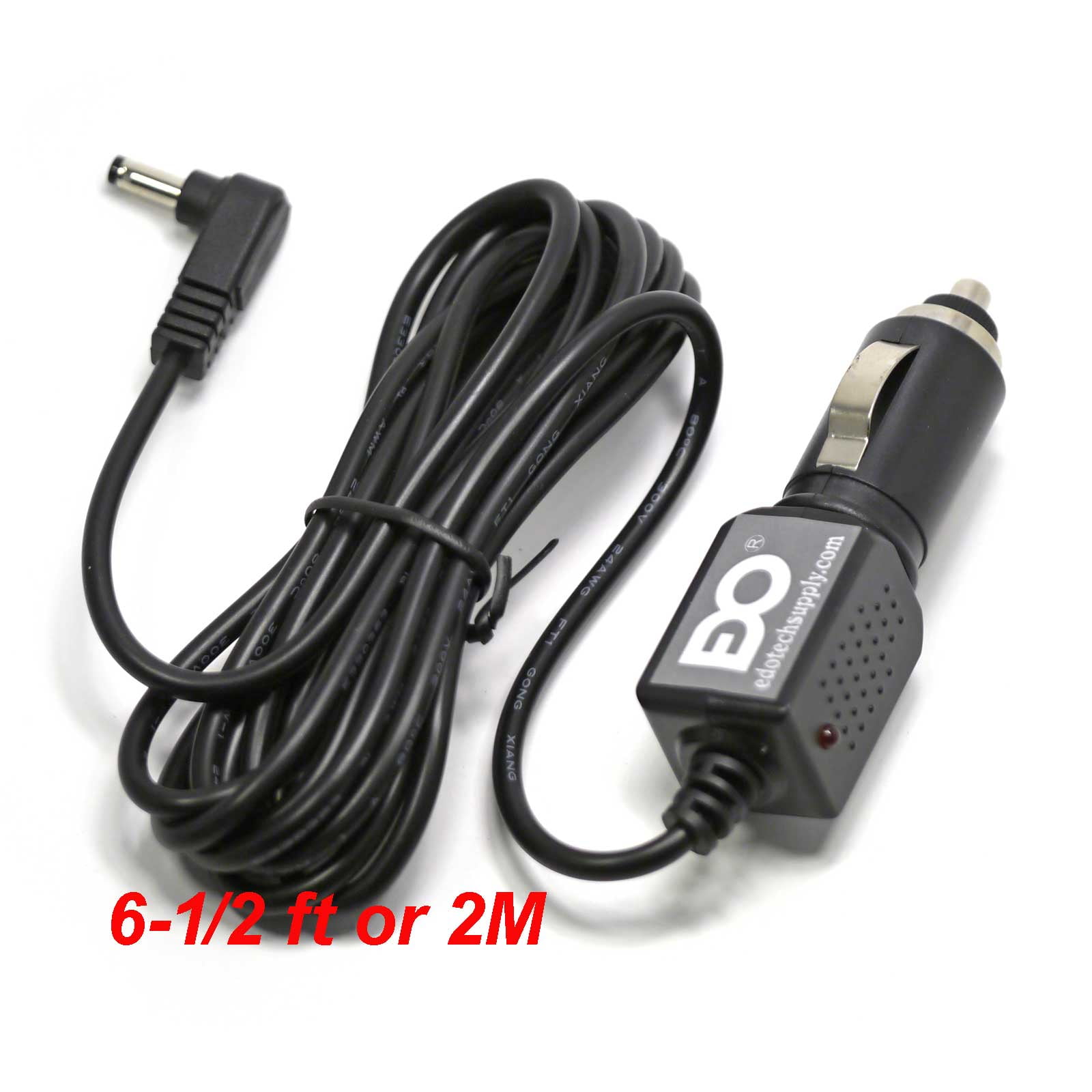 EDO Tech DC Car Charger Adapter Cable Cord for Sylvania Philips Portable DVD Blu Ray Player (6.5 FT Long) EDO Tech DC Car Charger Adapter Cable Cord for Sylvania Philips Portable DVD Blu Ray Player (6.5 FT Long)
