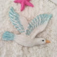 thumbnail image 3 of Piezas de cerámica, pájaros, gaviotas, decoraciones de arte de pared, gaviotas de playa náuticas, adornos para esculturas de pared de jardín costero, decoraciones Vhermosa WMJ-1173, 3 of 8