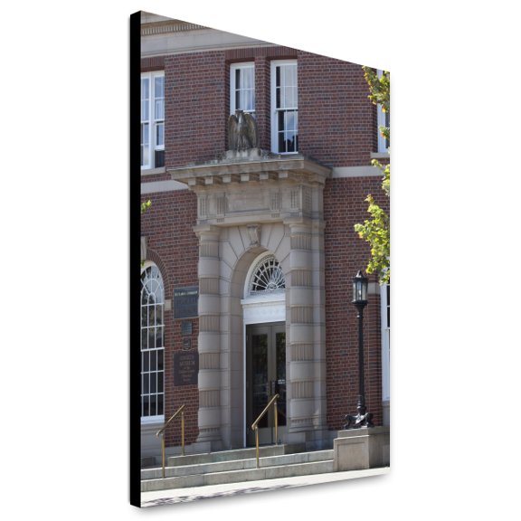 Canvas Print: Exterior Detail, Richard B. Anderson Federal Building, Port
