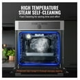 thumbnail image 5 of 24" Electric Wall Oven, 2.68 Cu.Ft Built-in Oven with 16 Cooking Functions, 3150W Convection Oven with Timer & Self Clean, Baking Rack & Tray for Kitchen, 5 of 7