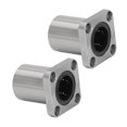 thumbnail image 1 of Flange Linear Bearing,2PCS Square Flange Linear Linear Bearing Linear Motion Ball Bearing Proven Performance, 1 of 14