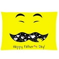 thumbnail image 1 of RYLABLUE Happy Father's Day Background Pillow Cases 20x30 inches Two Sides Print, 1 of 1