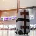 thumbnail image 7 of Unique Bargains Luggage Straps Suitcase Belts with Buckle Label PP Travel Bag Packing Light Green, 7 of 7