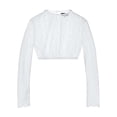 thumbnail image 4 of Huangx White Long Sleeve Lace Blouse for Women Elegant Bavarian Top for Oktoberfest Festival Traditional White M, 4 of 8
