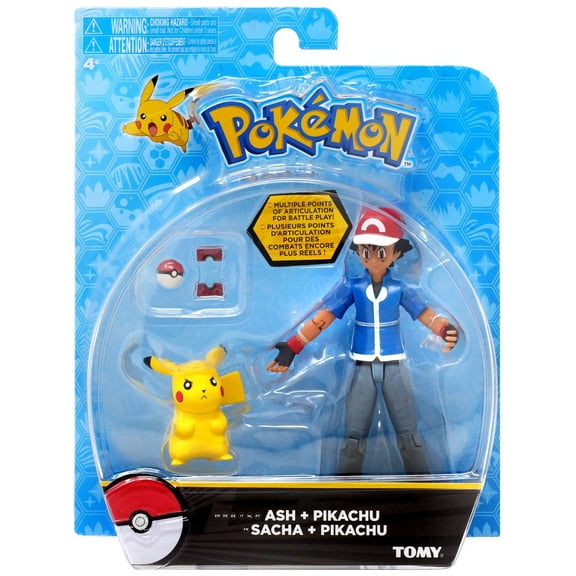 Pokémon Ash & Pikachu Action Figure Set