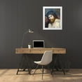 thumbnail image 3 of Manet, Edouard 20x24 White Modern Wood Framed Museum Art Print Titled - Head of Christ, 3 of 4