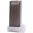 thumbnail image 1 of Automatic Cotton Pad Holder Plastic Cosmetic Pads Dispenser Makeup Cotton Press Out Square Container for Vanity Storage and Organizer (Grey), 1 of 8