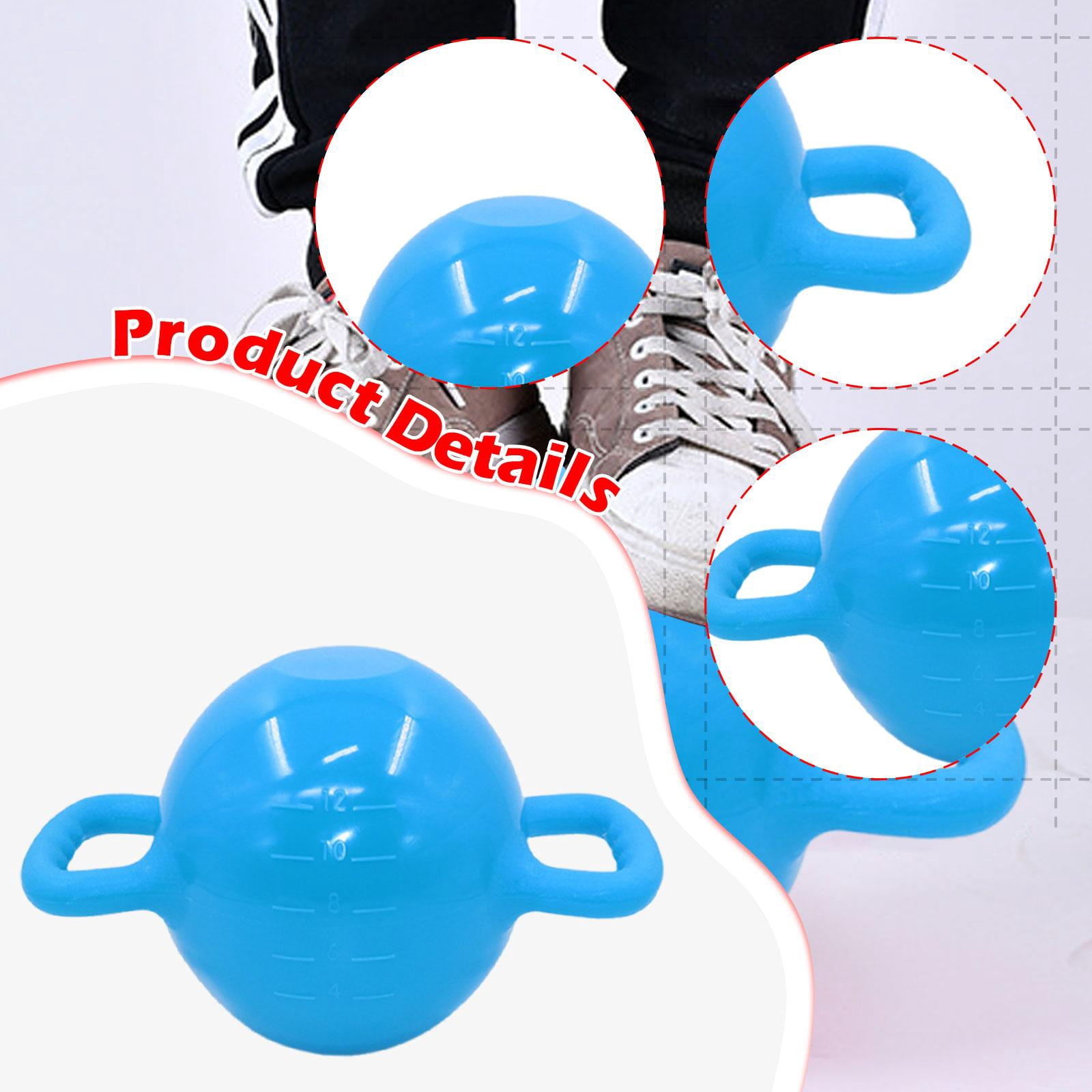 harayaa Water Filled Kettlebell Fitness Equipment Portable Practical Durability Home Gym Blue