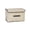 Beige, variant on HILOGEL More Convenient than Zipper Foldable Storage Boxes with Lids Dustproof
