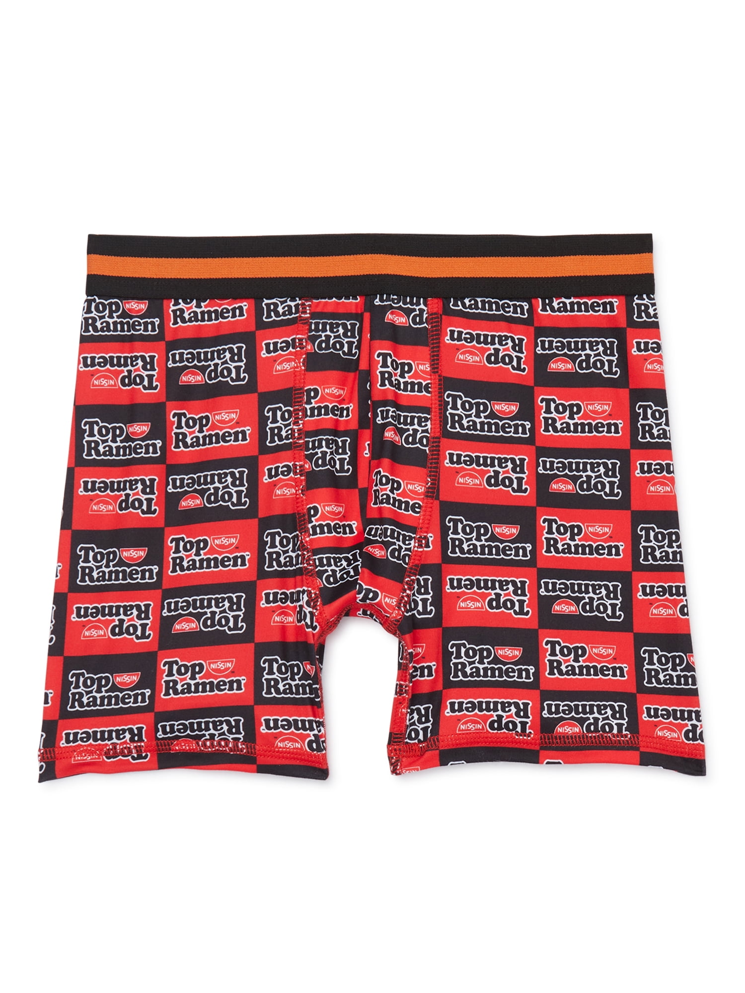 Nissin Top Ramen Boys' 4-Pack Boxer Briefs, Sizes 4-12