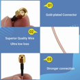 thumbnail image 4 of NEW 5PCS SMA Male to Plug Jack Connector Pigtail Extension Cable RG316 Coax Jumper 15cm, 4 of 4