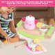 thumbnail image 3 of Juego de té de la tarde de la bebida de la simulación de madera 10 PCS Cocina Vajilla para el hogar Juguetes educativos temprano niños para mayores de 3 años ANGGREK Otros, 3 of 8