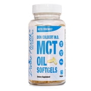 Dr. Colbert, MD MCT Oil Softgels | by Keto Zone & Divine Health | 1000mg from Organic Coconuts | 60 Softgels
