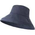 thumbnail image 2 of CoCopeaunts Classic Wide Brim Bucket Hat Women Summer Outdoor Travel Fisherman Hat Ladies Casual Sun Protection Beach Hats, 2 of 8